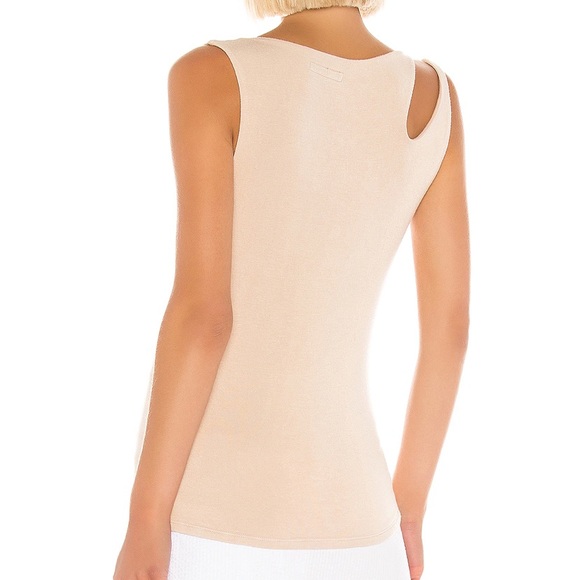 Brand New Dwayne Tank in Warm Beige Michael Lauren - Picture 3 of 6